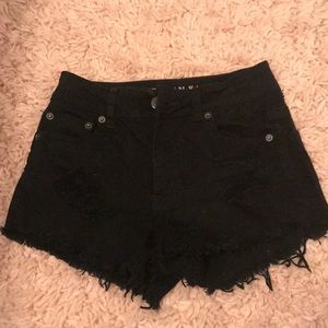 Black American Eagle shorts